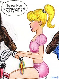 Little white cocksucker adult cartoons